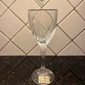 Lenox Crystal Debut Platinum Goblet